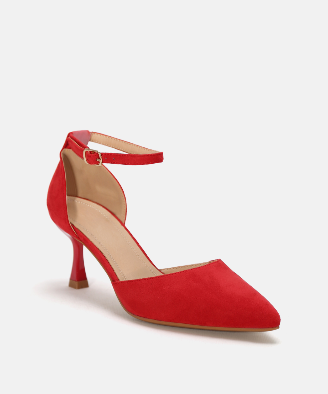 Sapato de salto fino com pulseira image number null